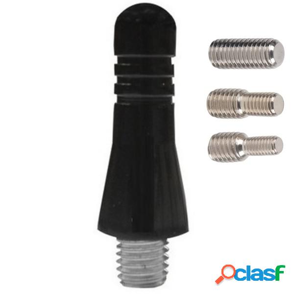 Trade Shop - Antenna Corta Per Tetto Auto 3cm Con Adattatori