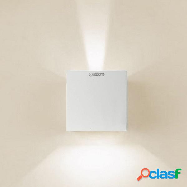 Trade Shop - Applique Led Cubo Lampada Da Parete 10w 1300lm