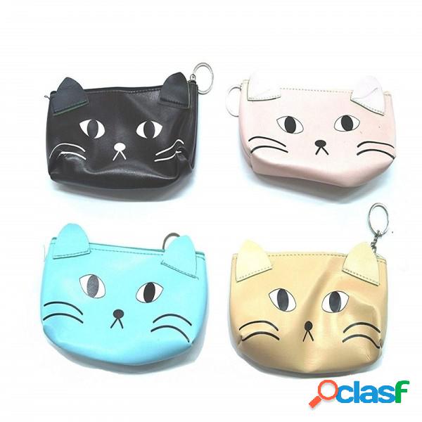 Trade Shop - Astuccio Porta Trucco Orecchie Gatto Pochette