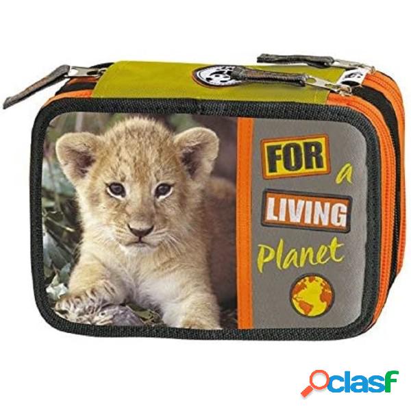 Trade Shop - Astuccio Scuola Panini Wwf For Living Planet 3