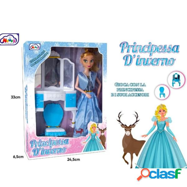 Trade Shop - Bambola Principessa D'inverno Magico Mondo