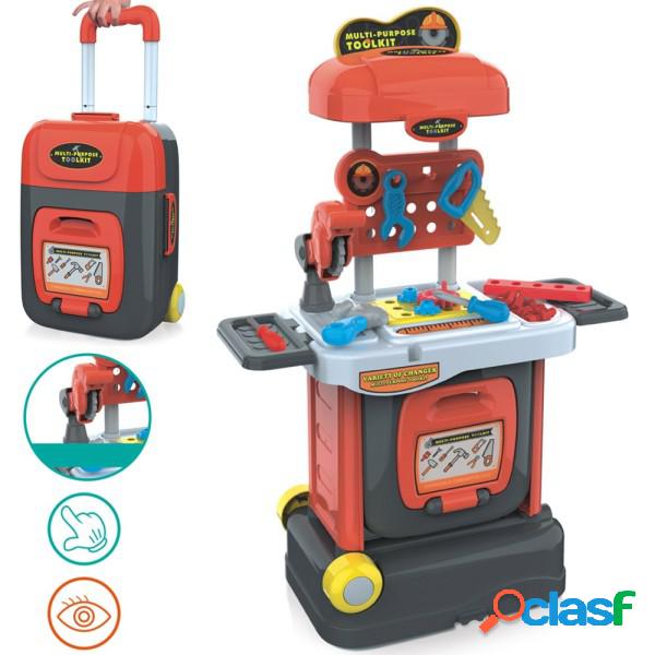 Trade Shop - Banco Attrezzi Giocattolo Bambini Con Sega