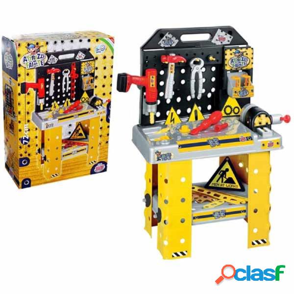 Trade Shop - Banco Di Lavoro Con Accessori Attrezzi Fai Da