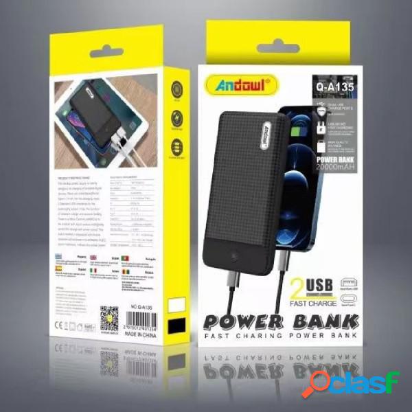 Trade Shop - Caricatore Portatile Powerbank 4in1 Usb