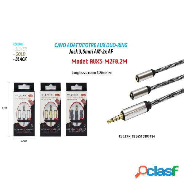 Trade Shop - Cavi Audio Aux Jack 3,5mm Per Smartphone