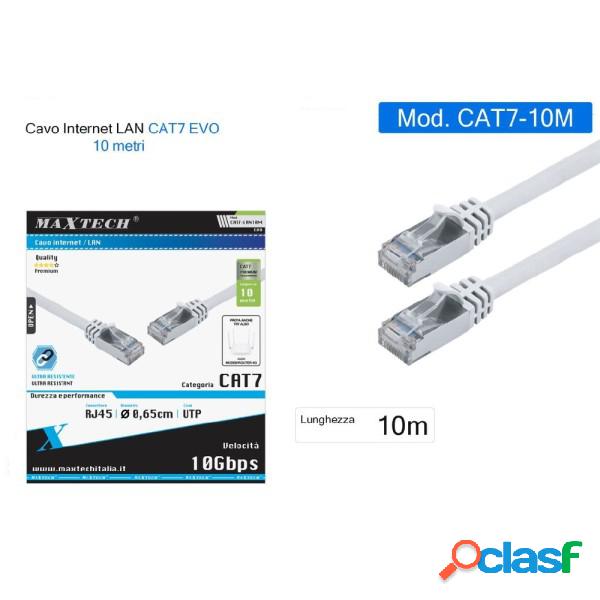 Trade Shop - Cavo Di Rete Cat 7 Lan Ethernet 10 Metri