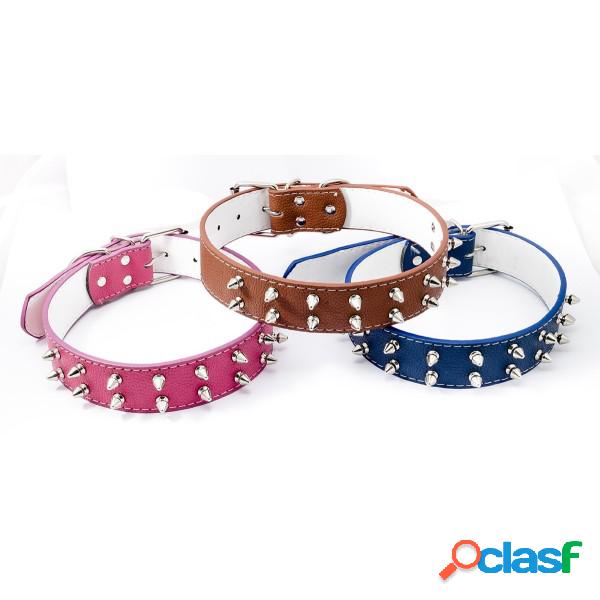 Trade Shop - Collare Per Cane Cani Borchie Borchiato A Punta
