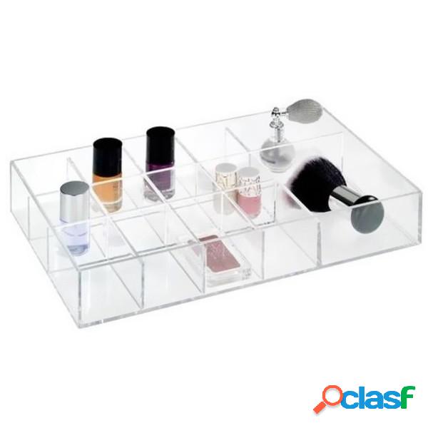 Trade Shop - Contenitore Organizer Portatrucco In Plastica