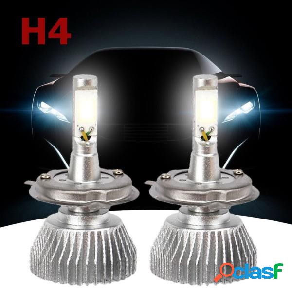 Trade Shop - Coppia Lampade Fari Ricambio Per Auto Led H4