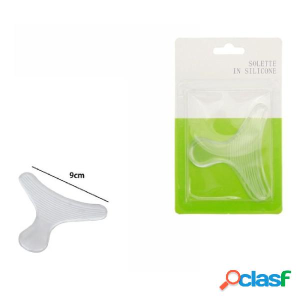 Trade Shop - Coppia Solette In Gel Di Silicone Morbido Cura
