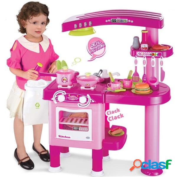 Trade Shop - Cucina Per Bambine Giocattolo 69 Accessori Con
