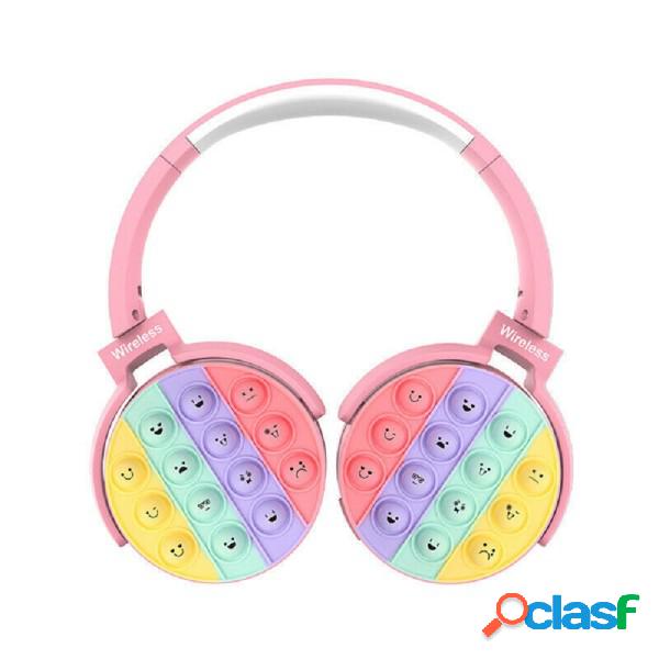 Trade Shop - Cuffie Pop It Bambine Wireless Radio Bluetooth