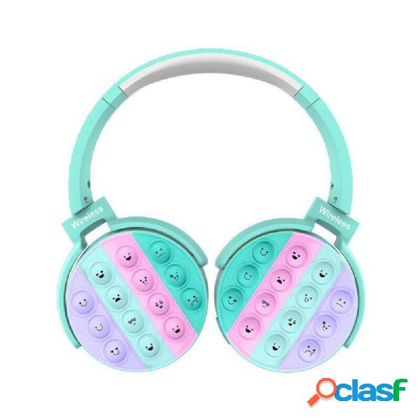 Trade Shop - Cuffie Pop It Bambini Wireless Radio Bluetooth