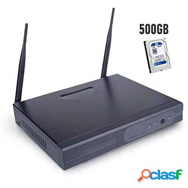 Trade Shop - Dvr Nvr 4 Canali Wireless Wifi Onvif Cloud