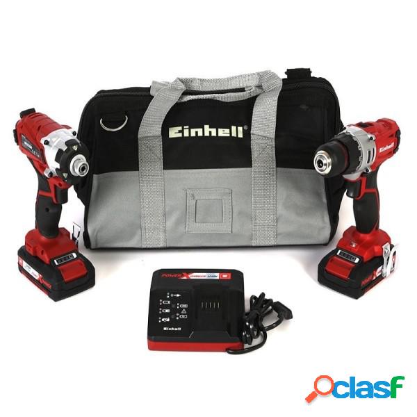 Trade Shop - Einhell Te-tk 18 Li Kit Trapano Avvitatore 18v