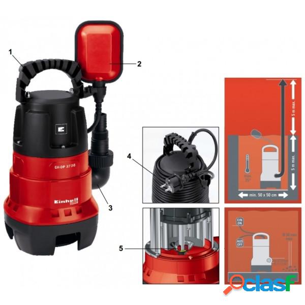 Trade Shop - Elettropompa Pompa Ad Immersione Einhell Gh Dp