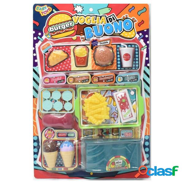Trade Shop - Fast Food Hamburger Patatine Cono Gelato