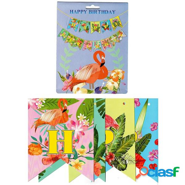 Trade Shop - Festone Carta Scritta Happy Birthday