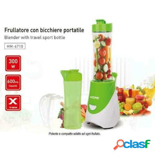 Trade Shop - Frullatore Elettrico Tritatutto Frutta Frappe