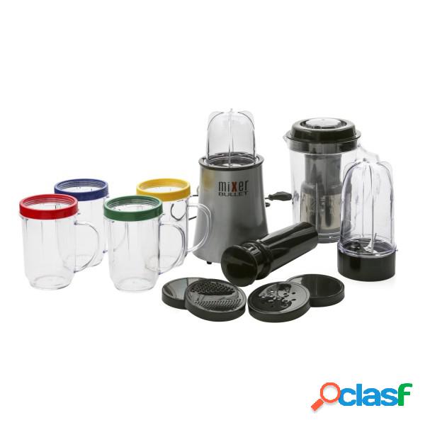 Trade Shop - Frullatore Mixer Bullet Robot 21 Pezzi Con Kit