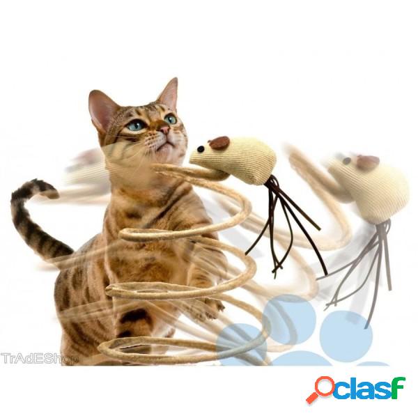 Trade Shop - Gioco Con Pupazzo Topo Palestra Per Gatto