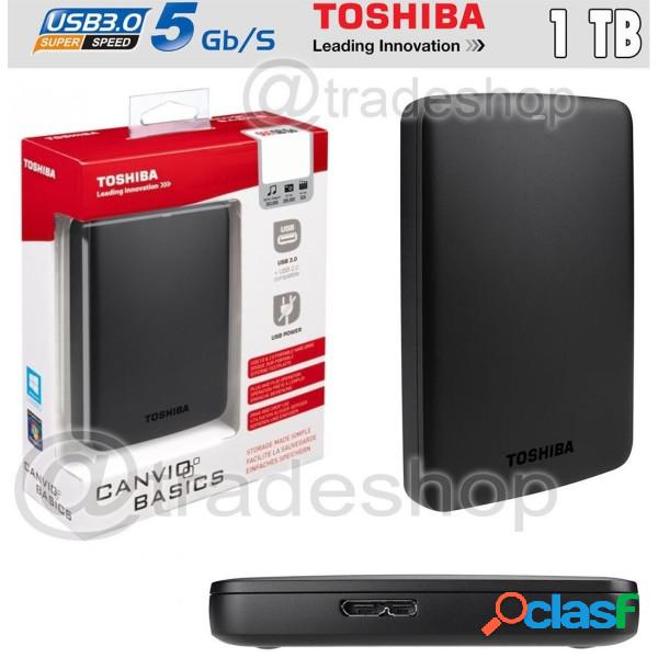 Trade Shop - Hard Disk Toshiba 2,5" 1 Tb 1000gb Esterno Hdd