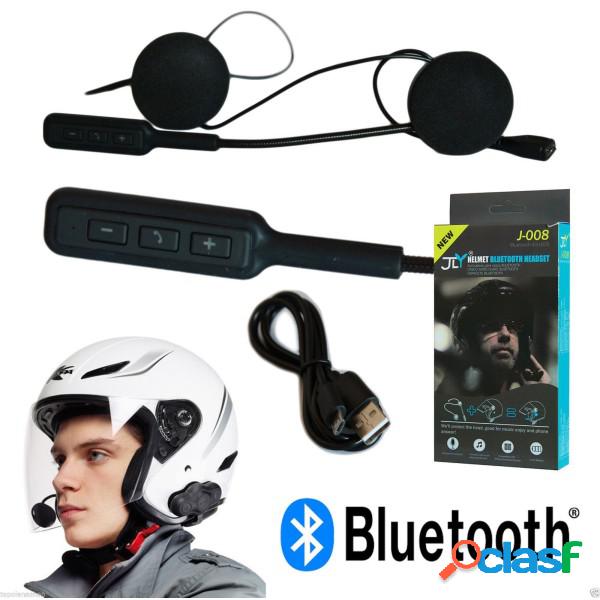 Trade Shop - Interfono Bluetooth Impermeabile Per Casco Moto