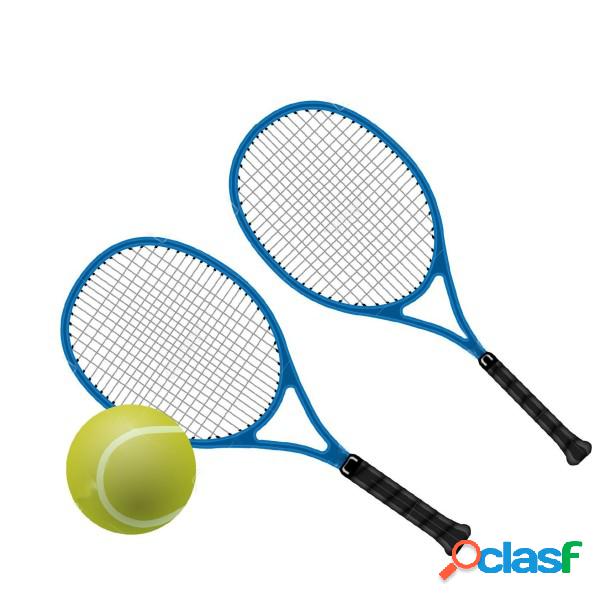Trade Shop - Kit Confezione Set Tennis 2 Racchette Con Palla