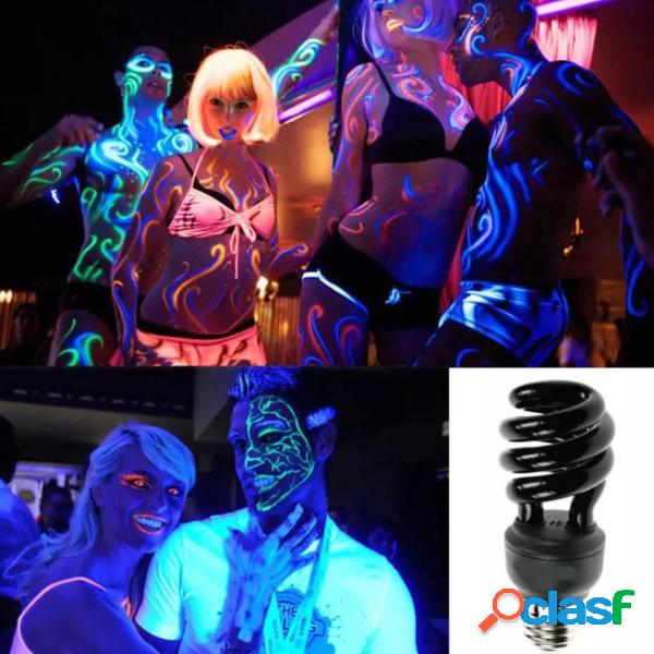 Trade Shop - Lampada A Basso Consumo Spirale Luce Nera Di