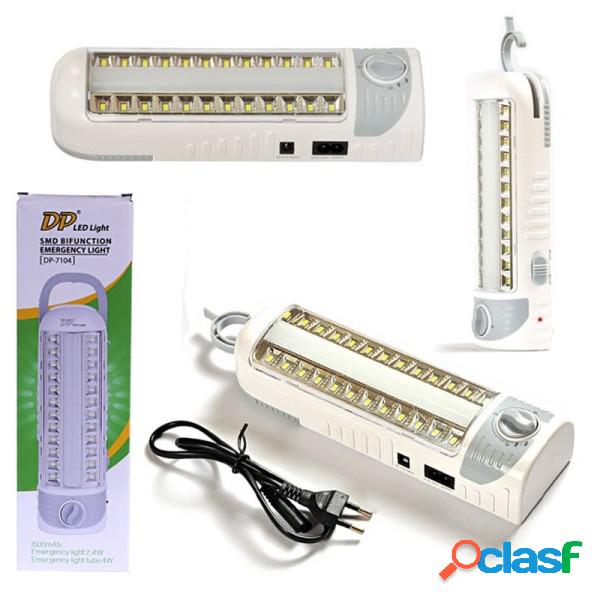 Trade Shop - Lampada Emergenza 24 Led Smd Con Neon