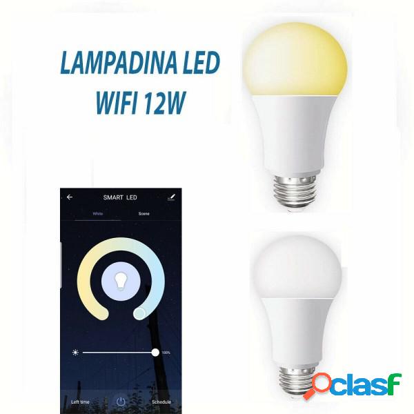 Trade Shop - Lampadina Smart Led Wifi E27 12w 2700k 6400k