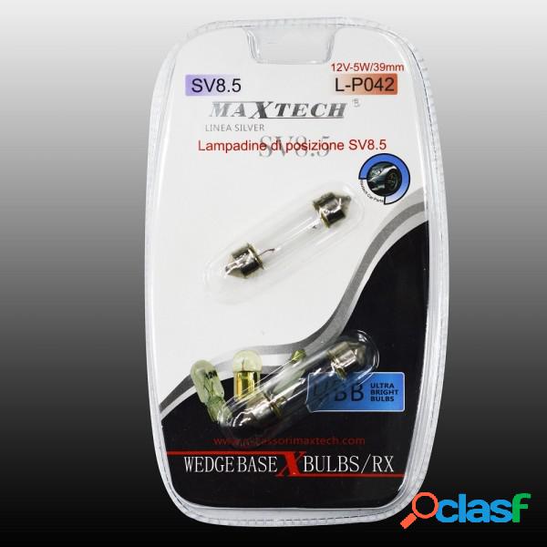 Trade Shop - Lampadine Di Posizione Sv8.5 Maxtech L-p042