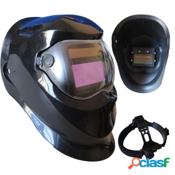 Trade Shop - Maschera Saldatura Casco Per Fabbro Protezione