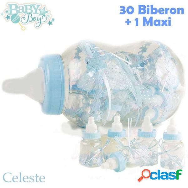 Trade Shop - Maxi Biberon Porta Confetti Celeste Idea