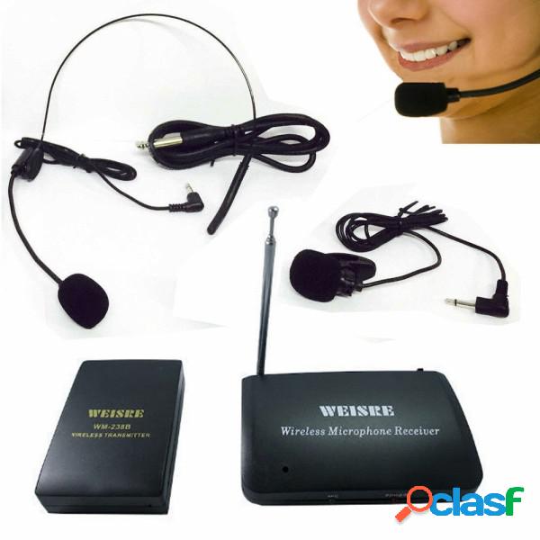 Trade Shop - Microfono Ad Archetto Wireless Senza Fili Con