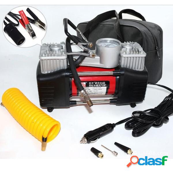 Trade Shop - Mini Compressore Portatile 12 Volt A Doppio