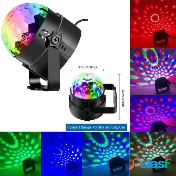 Trade Shop - Mini Dj Laser Proiettore A Sfera Rgb Led