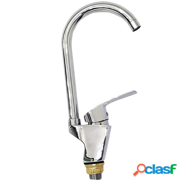 Trade Shop - Miscelatore Rubinetto Canna Alta 52969 Acciaio