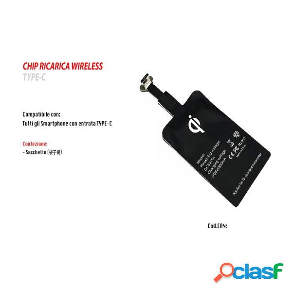 Trade Shop - Modulo Chip Ricarica Wireless Type-c Adattatore