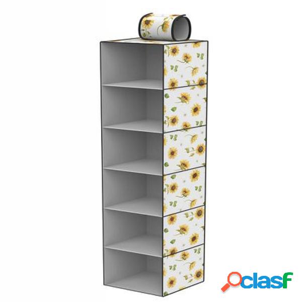 Trade Shop - Organizer Armadio 6 Ripiani Strati Pensile