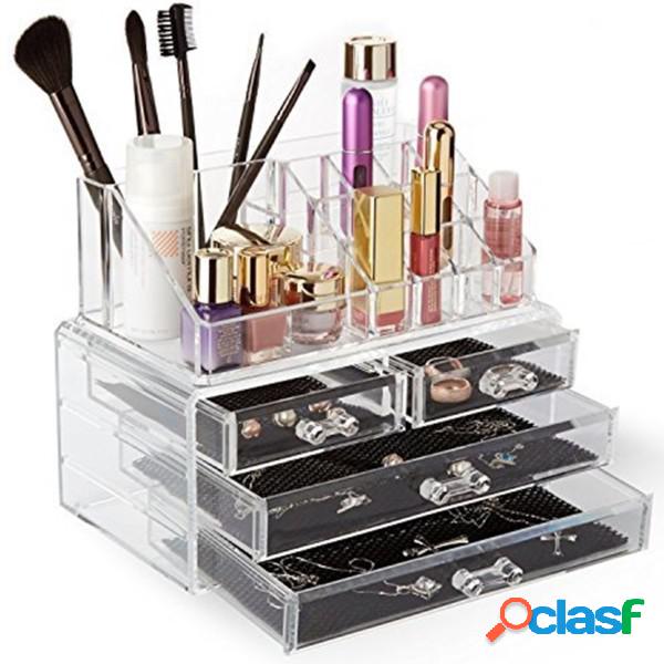 Trade Shop - Organizzatore Porta Cosmetici Make Up Con 16