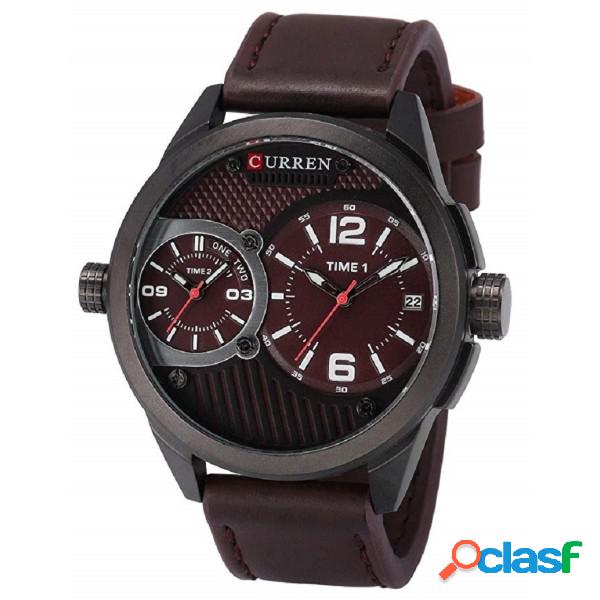 Trade Shop - Orologio Da Polso Uomo Curren Analogico Tondo