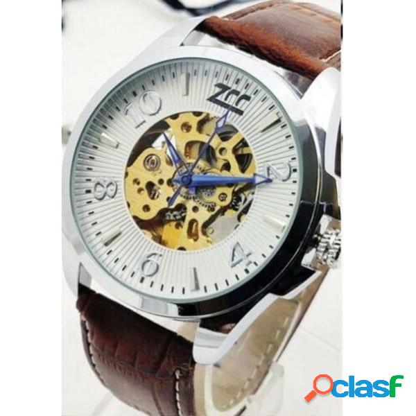 Trade Shop - Orologio Polso Zcc Uomo Automatico Cinturino