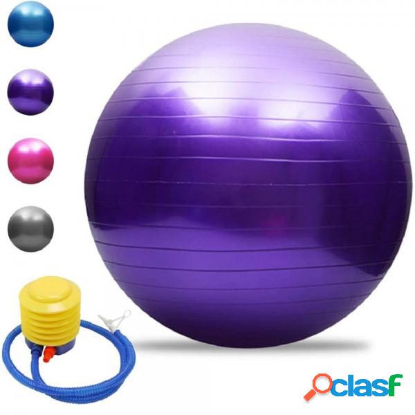 Trade Shop - Palla Da Fitness Yoga Ginnastica Con Pompa Per