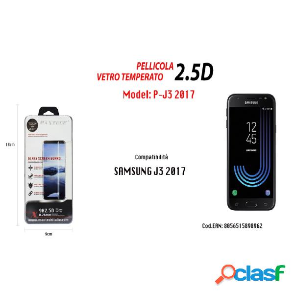 Trade Shop - Pellicola Vetro Temperato Per Samsung Galaxy J3