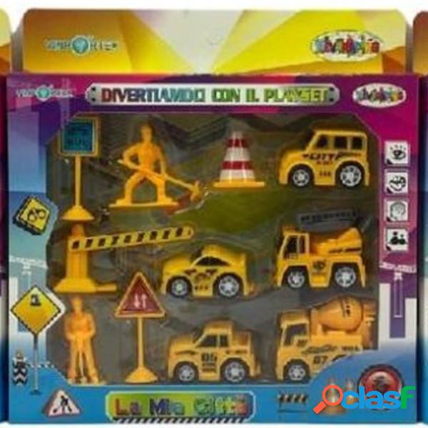 Trade Shop - Playset Costruzioni La Mia Città Con