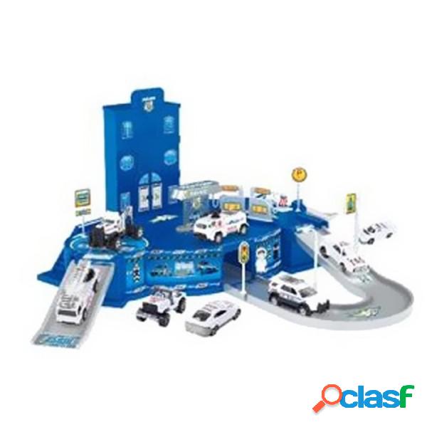 Trade Shop - Playset Stazione Forze Dellordine Con Rampe