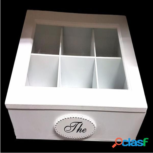 Trade Shop - Porta Oggetti Mini Vetrinetta 6 Scomparti The