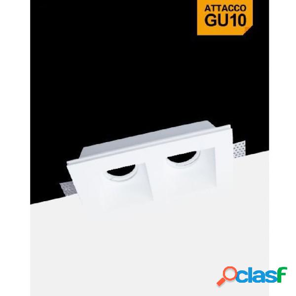 Trade Shop - Portafaretto In Gesso Doppio Quadrato Incasso A