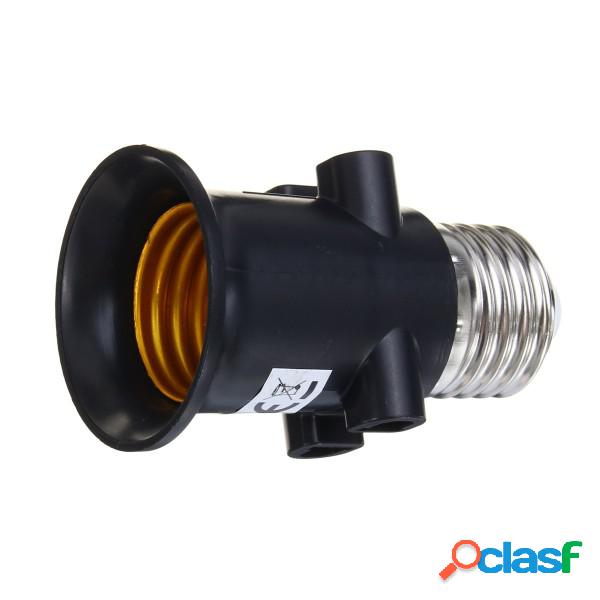 Trade Shop - Portalampada Porta Lampade E27 Rubacorrente Con